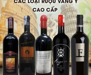 Rượu VAng Ý Cao Cấp - Món Quà Sức Khỏe Cuộc Sống